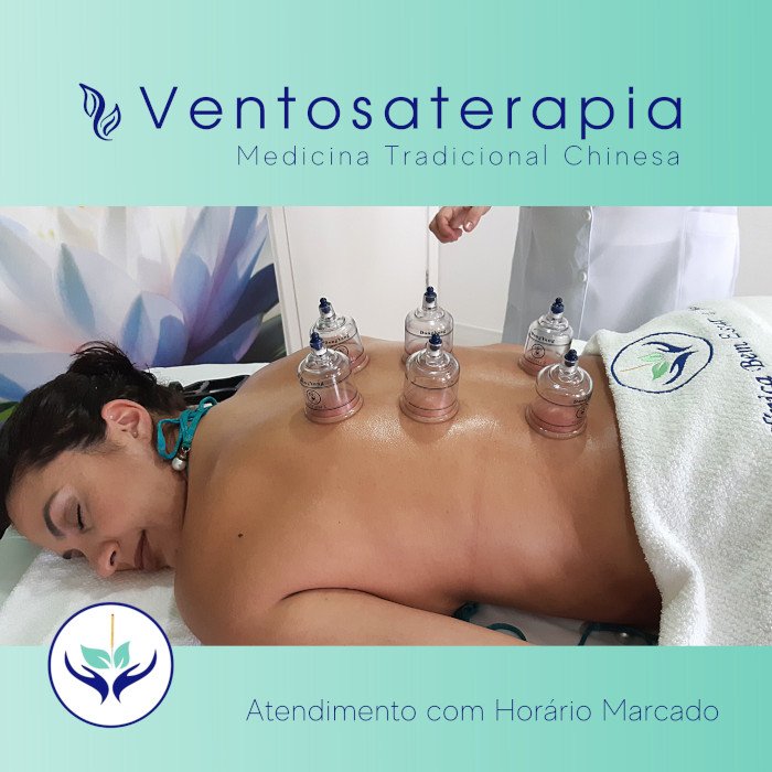 Tratamento de Ventosaterapia na Clinica Bem Estar e Saúde especialista em Medicina Tradicional Chinesa